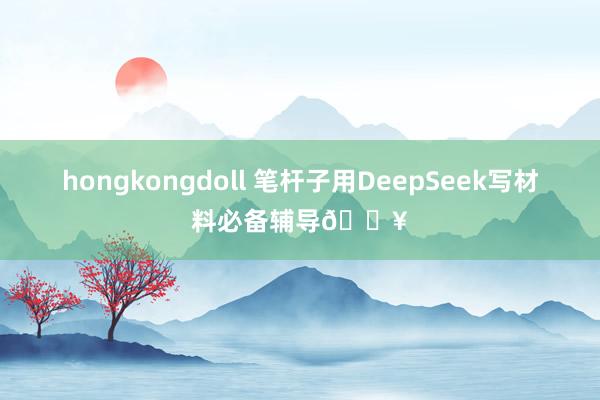 hongkongdoll 笔杆子用DeepSeek写材料必备
